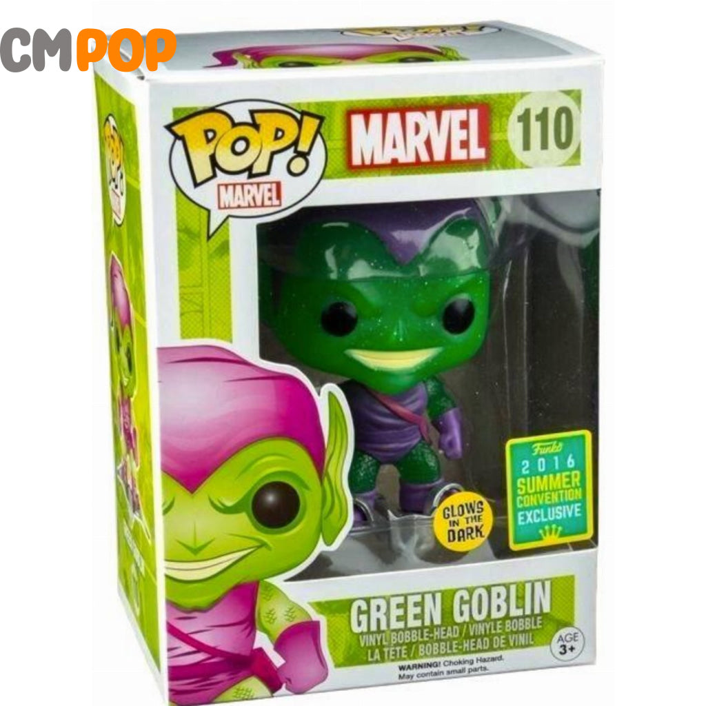 Green Goblin - #110 Funko Pop! Marvel Glows In The Dark 2016 Convention Exclusive