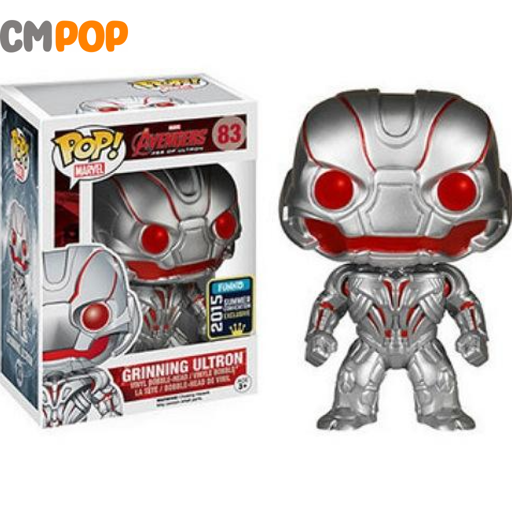 Grinning Ultron - #83 Funko Pop! Avengers Age Of 2015 Summer Con Exclusive Pop