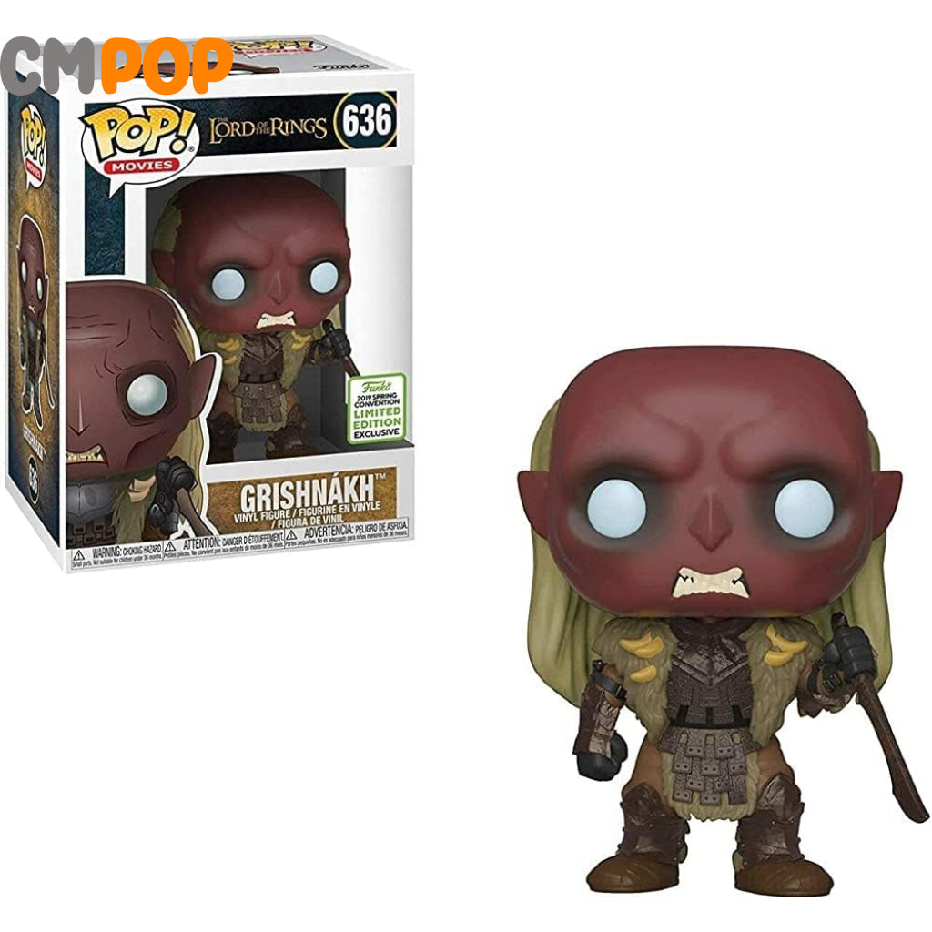 Grishnaku- #636 - Funko Pop! The Lord Of The Rings Movies- 2019 Spring Con Limited Edition