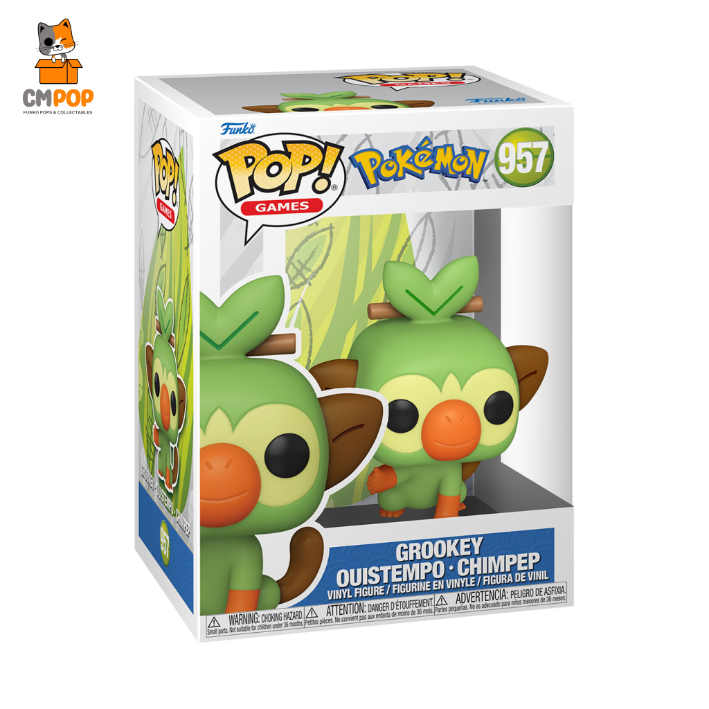 Grookey - #957 Funko Pop! Pokemon Pop