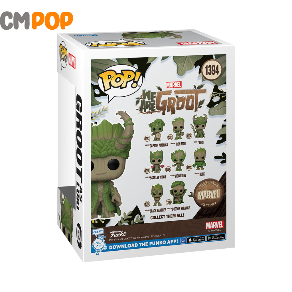 Groot As Loki - #1394- Funko Pop! We Are Marvel Pop
