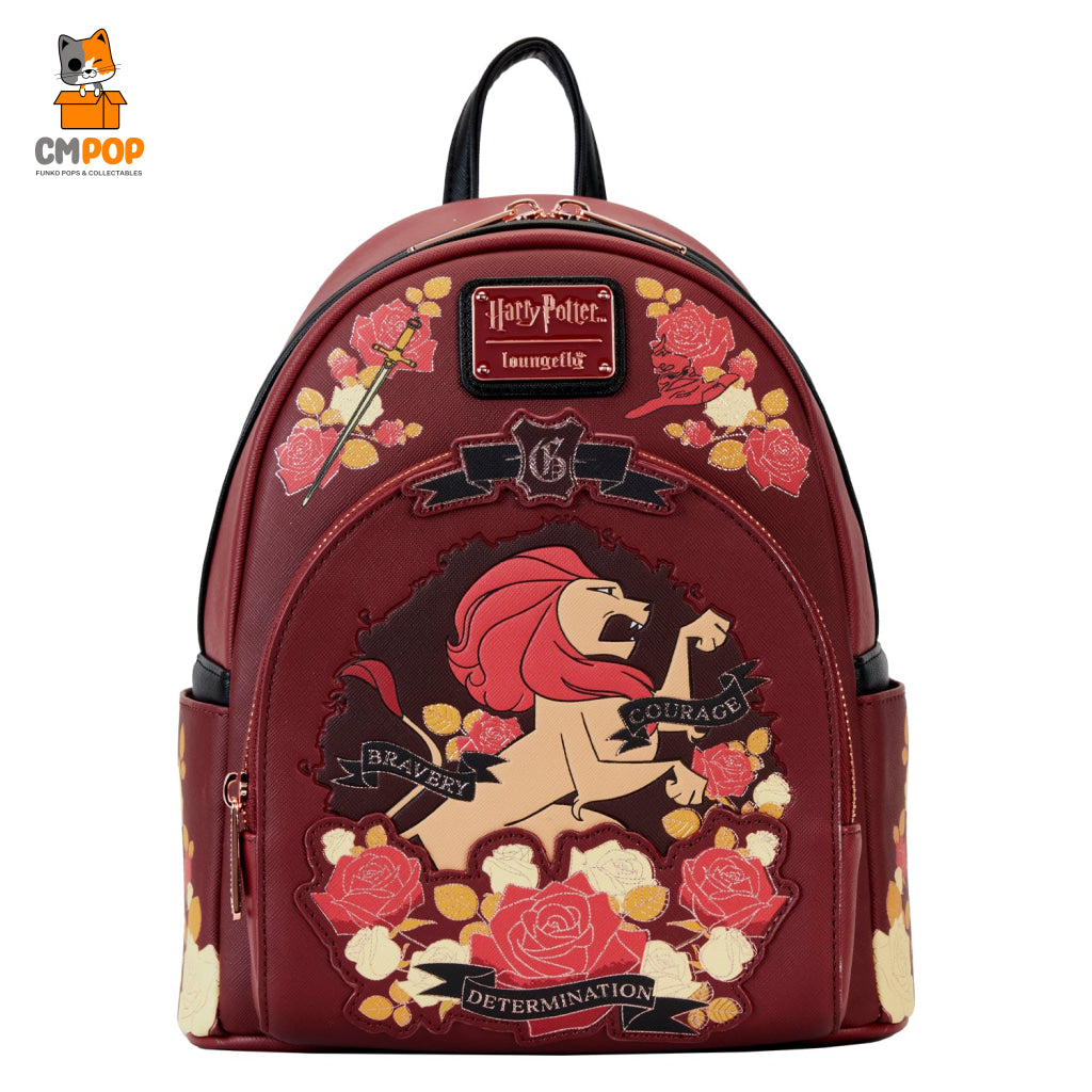 Gryffindor House Tattoo Mini Backpack - Harry Potter Loungefly