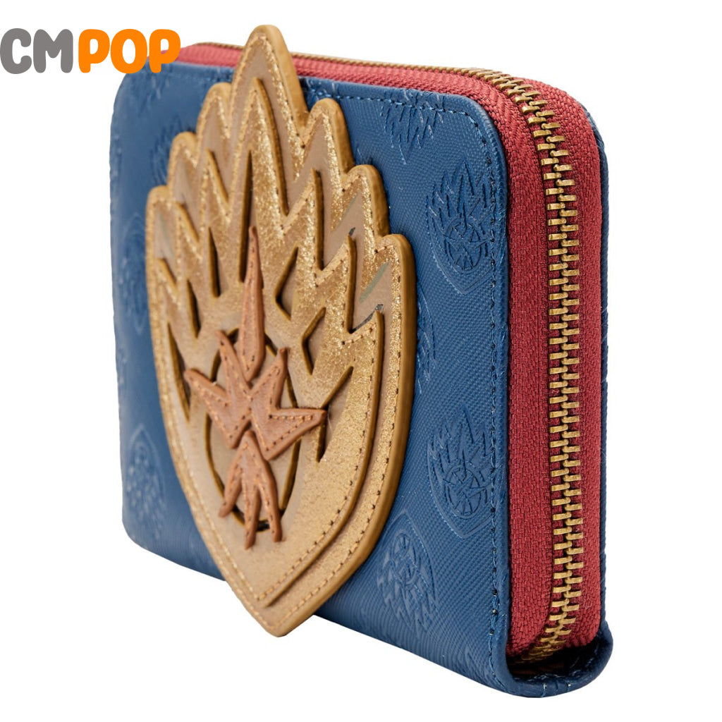 Guardians Of The Galaxy Vol. 3 Ravager Badge Zip Around Wallet - Loungefly