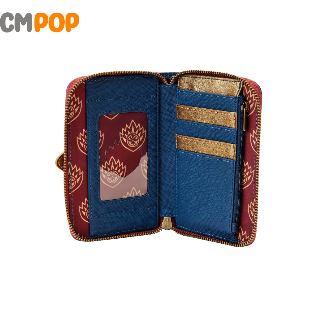 Guardians Of The Galaxy Vol. 3 Ravager Badge Zip Around Wallet - Loungefly
