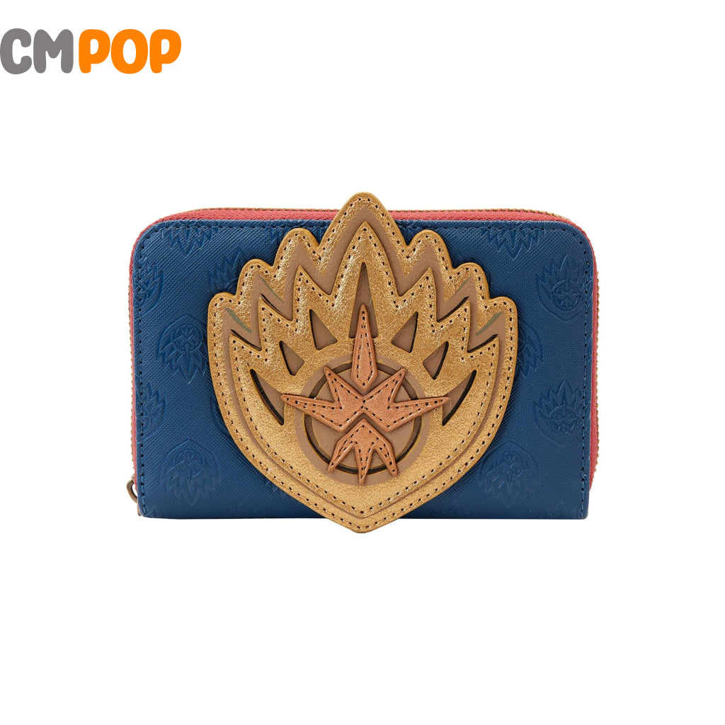 Guardians Of The Galaxy Vol. 3 Ravager Badge Zip Around Wallet - Loungefly