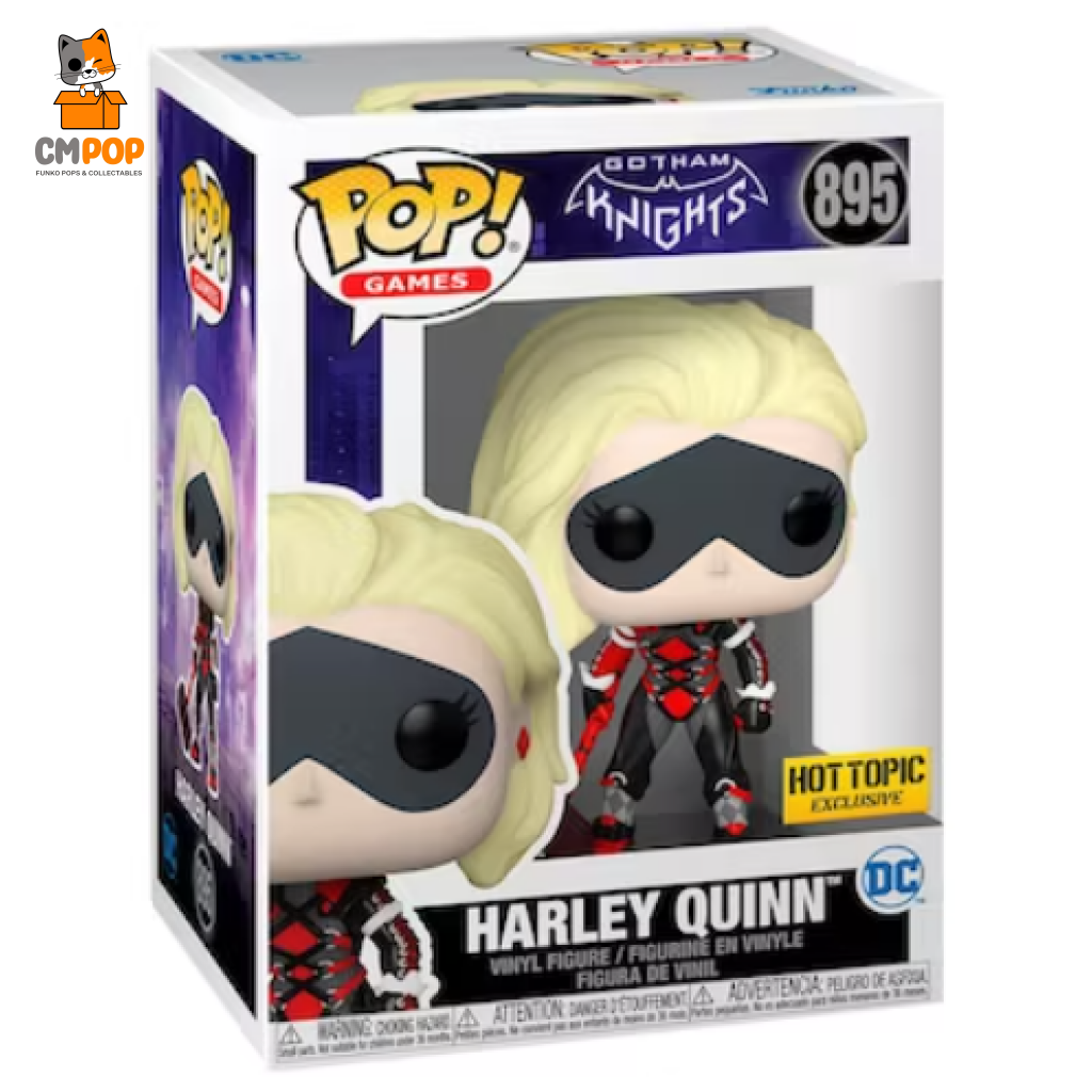 Harley Quinn - #895 Funko Pop! Dc Gotham Knights Hot Topic Exclusive Pop
