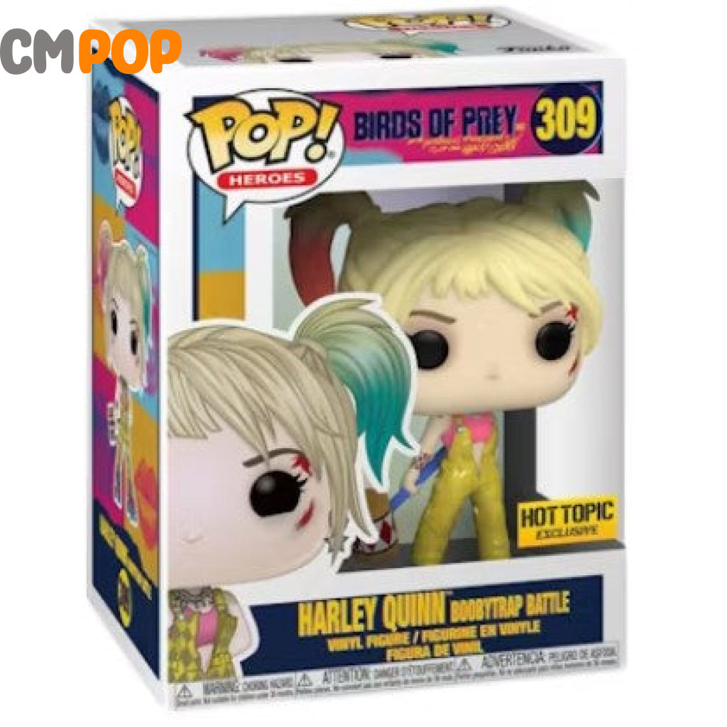 Harley Quinn Boobytrap Battle - #309 Funko Pop! Heroes Dc Birds Of Prey Hot Topic Exclusive Pop