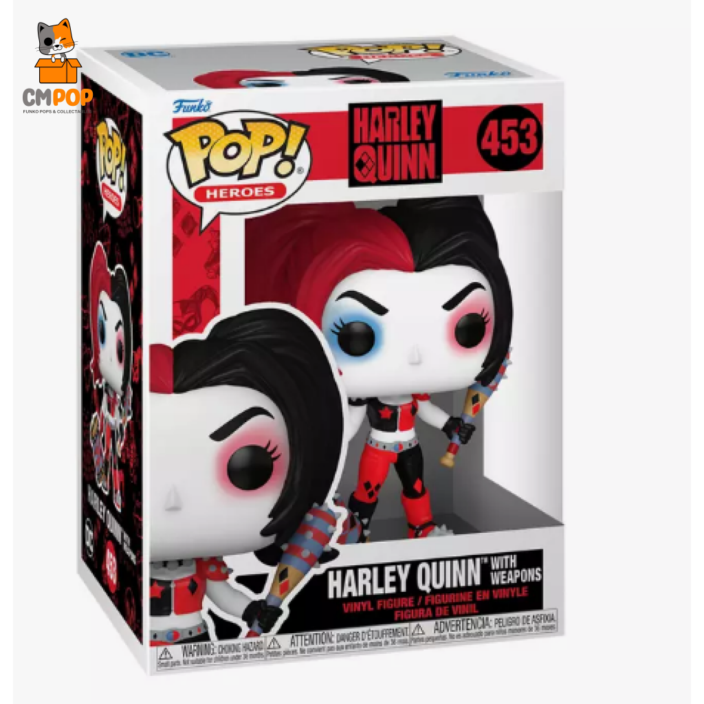 Harley Quinn With Weapons - #453 Funko Pop! Dc Comics Heroes Pop