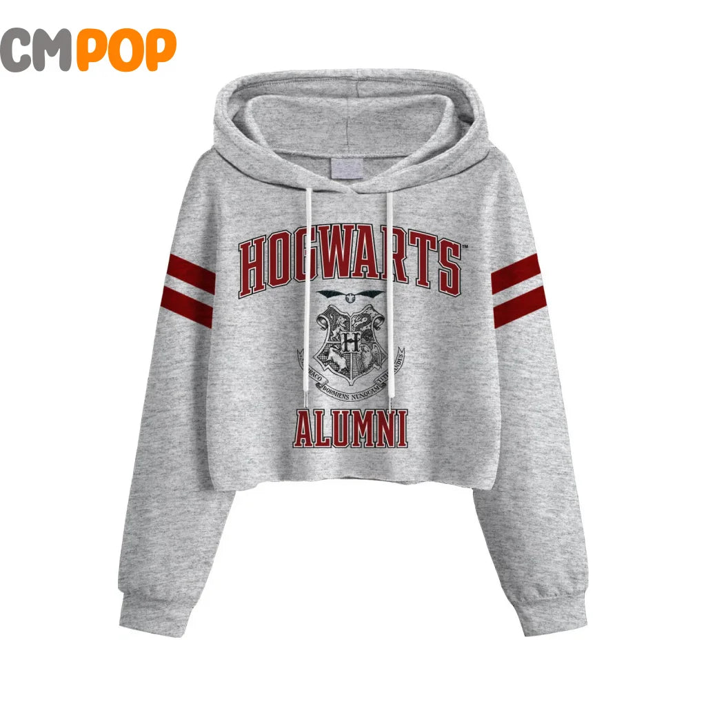 Harry Potter - Hogwarts Alumni (Cropped Pullover Hoodie)
