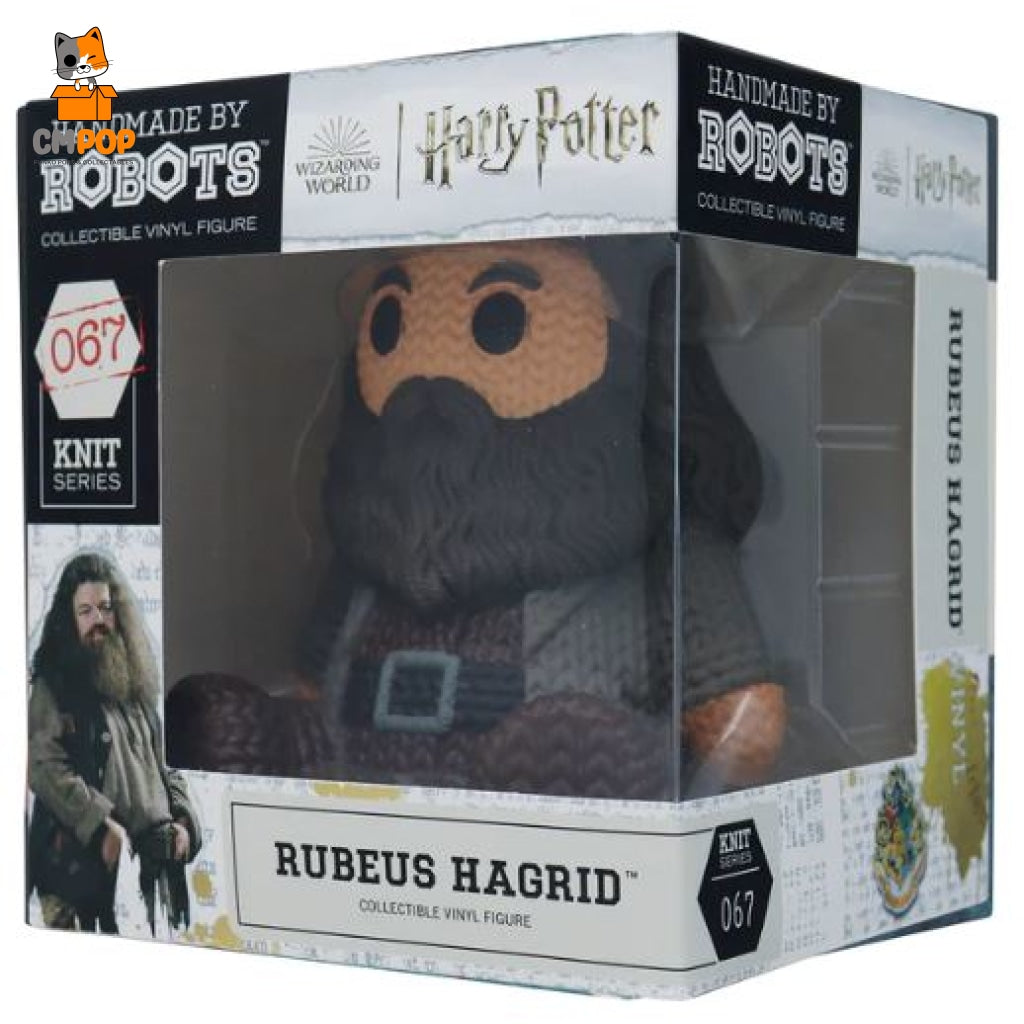 Harry Potter - Rubeus Hagrid Collectible Vinyl Figure -Handmade By Robots Handmade
