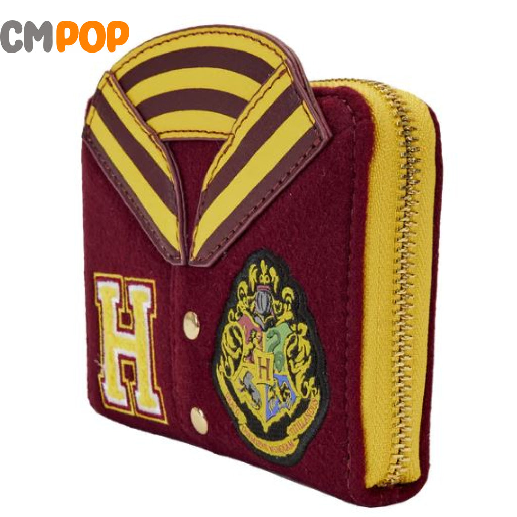 Harry Potter Varsity Gryffindor Zip Around Wallet - Loungefly