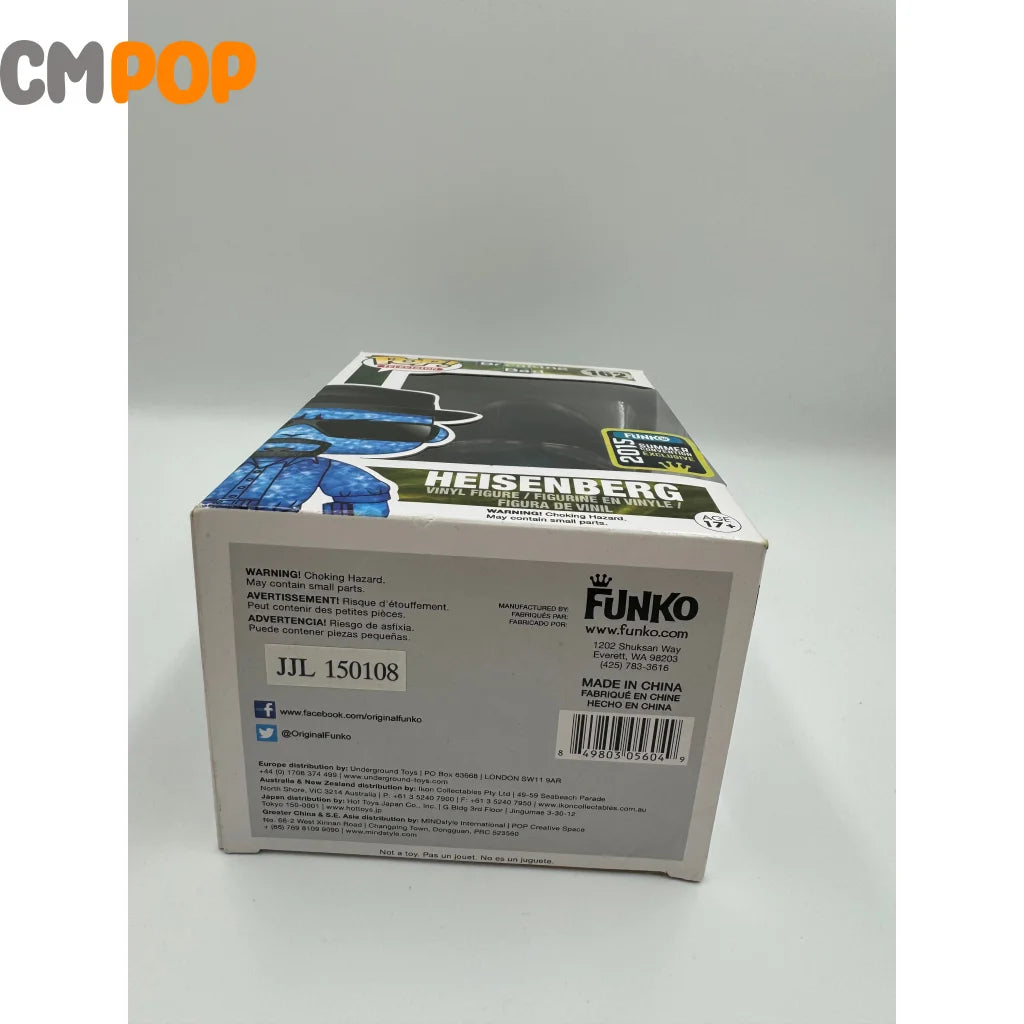 Heisenberg - #162 Funko Pop! Television Breaking Bad Sdcc Summer Convention 2015 Exclusive