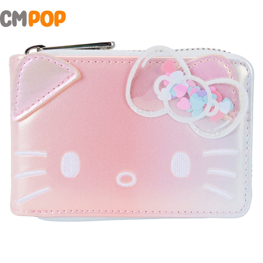 Hello Kitty 50Th Anniversary Clear And Cute Cosplay Accordion Wallet - Loungefly