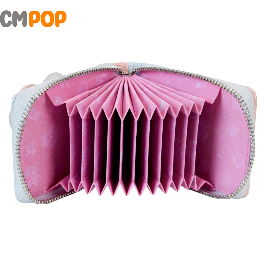 Hello Kitty 50Th Anniversary Clear And Cute Cosplay Accordion Wallet - Loungefly
