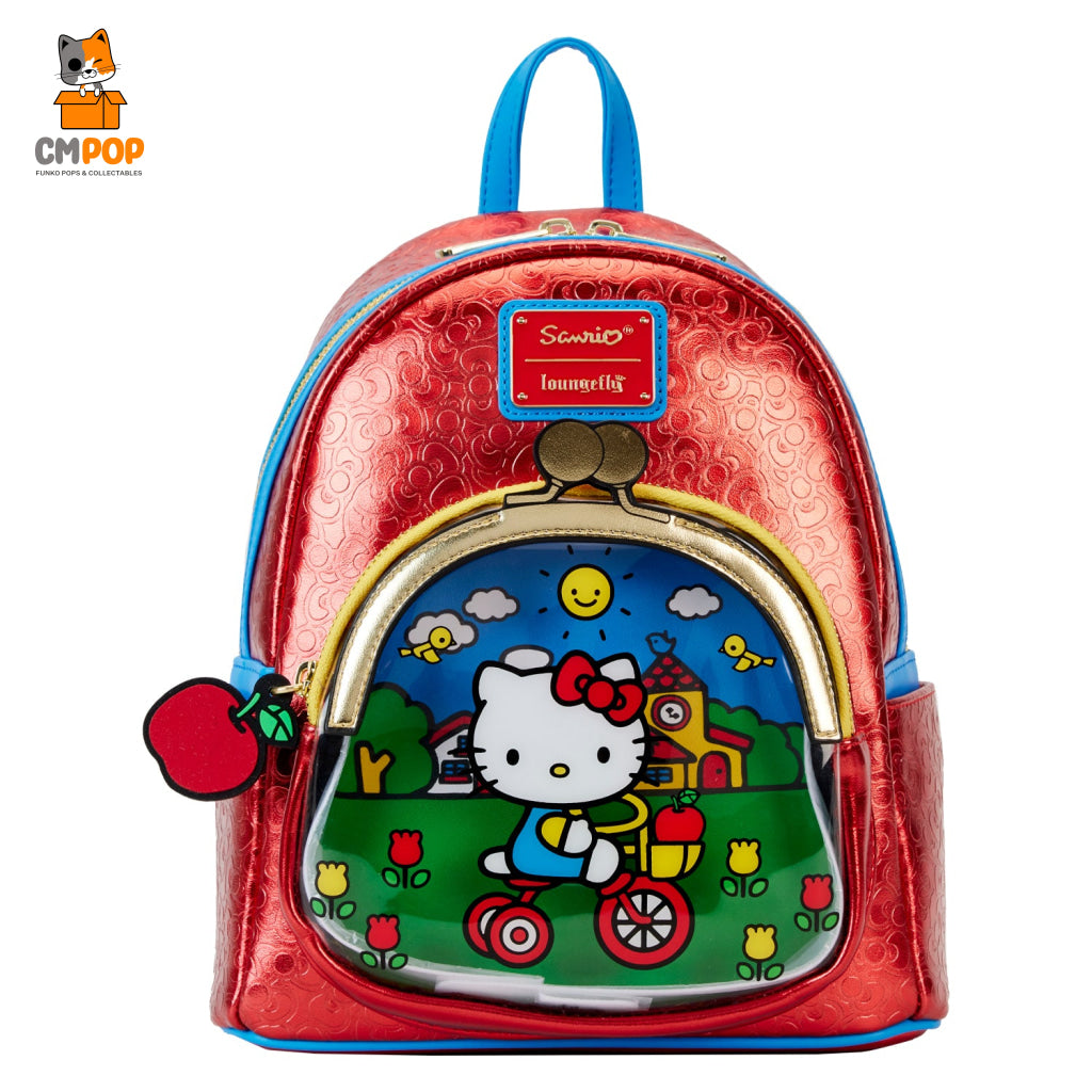 Hello Kitty 50Th Anniversary Coin Bag - Mini Backpack Loungefly