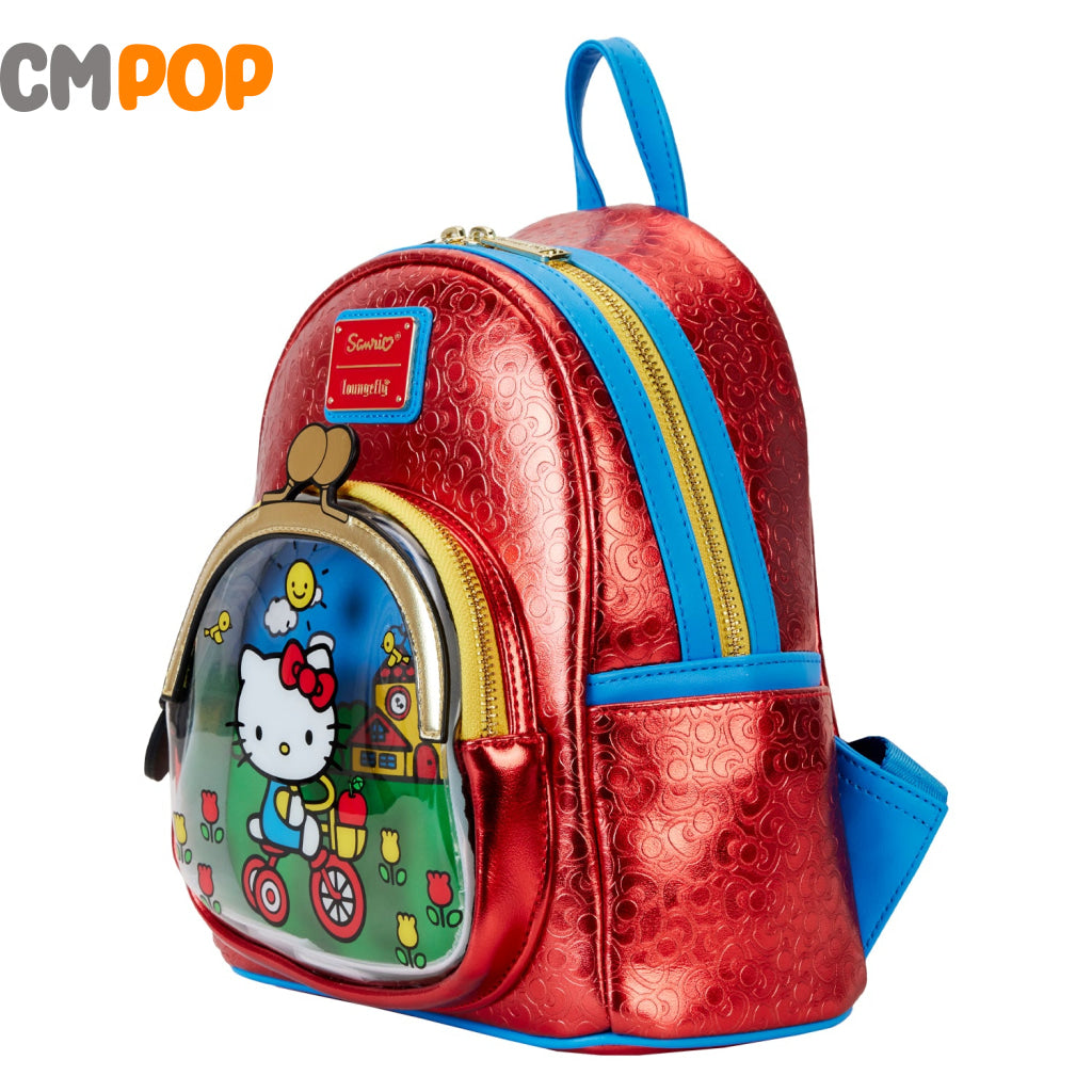 Hello Kitty 50Th Anniversary Coin Bag - Mini Backpack Loungefly
