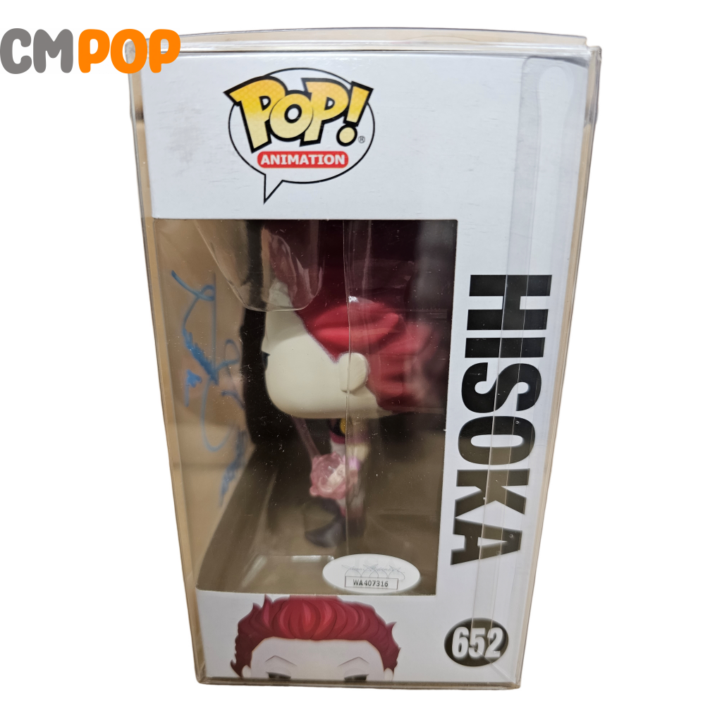 Hisoka Signed Jsa Certified - #652 Funko Pop! Hunter X Pop