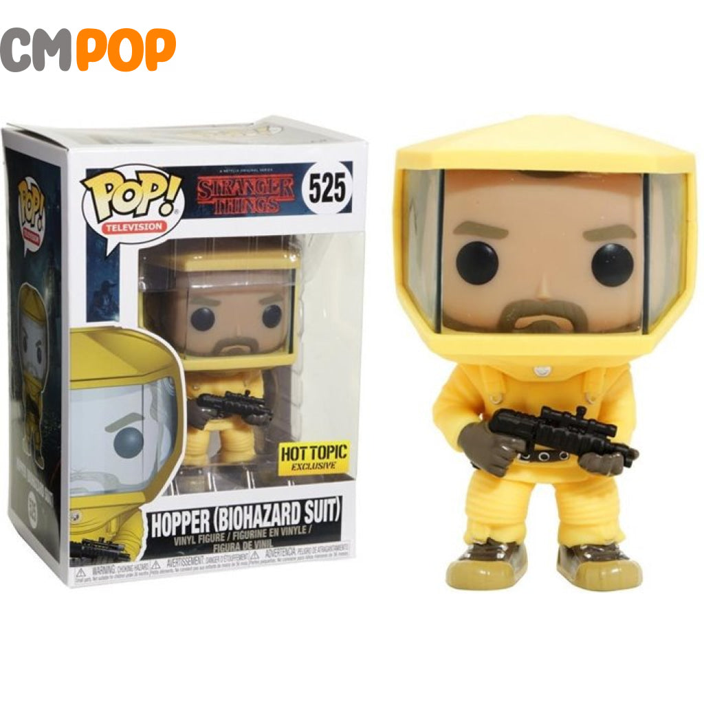Hopper (Biohazard Suit) - #525- Funko Pop! - Television - Stranger Things - Hot Topic Exclusive Funko Pop