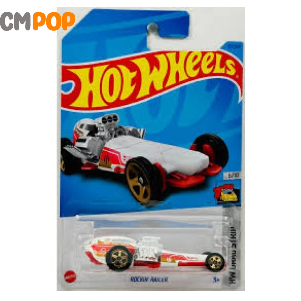 Hot Wheels - HW Drag Strip - Rockin’ Railer (171/250) - Red (Full Card) Toy
