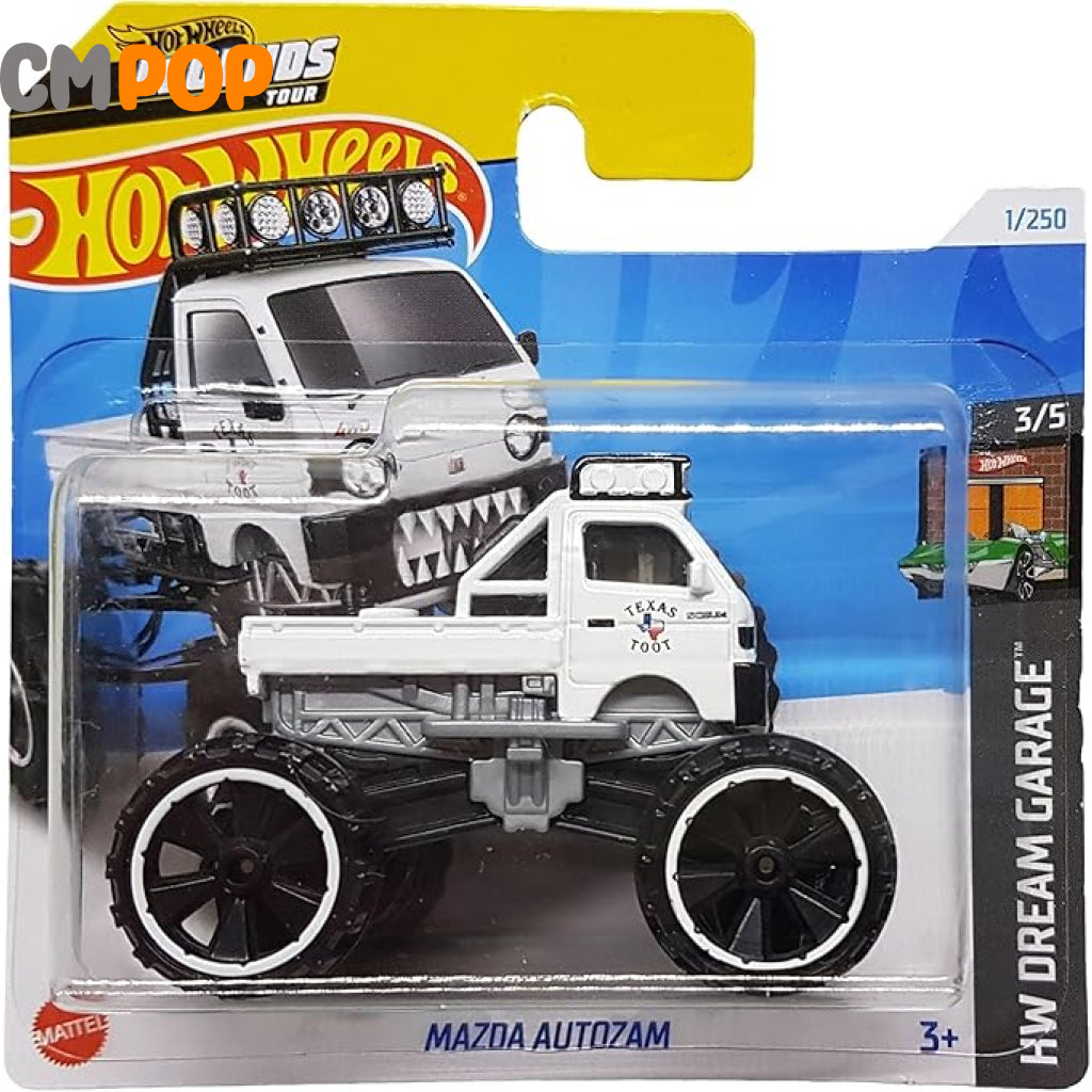 Hot Wheels - HW Dream Garage - Mazda AutoZam (1/250) - (Half Card) Toy