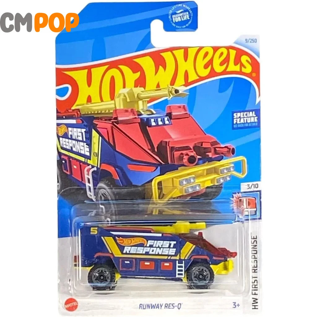 Hot Wheels - HW First Response - Runaway Res-Q (9/250) - (Half Card) Toy