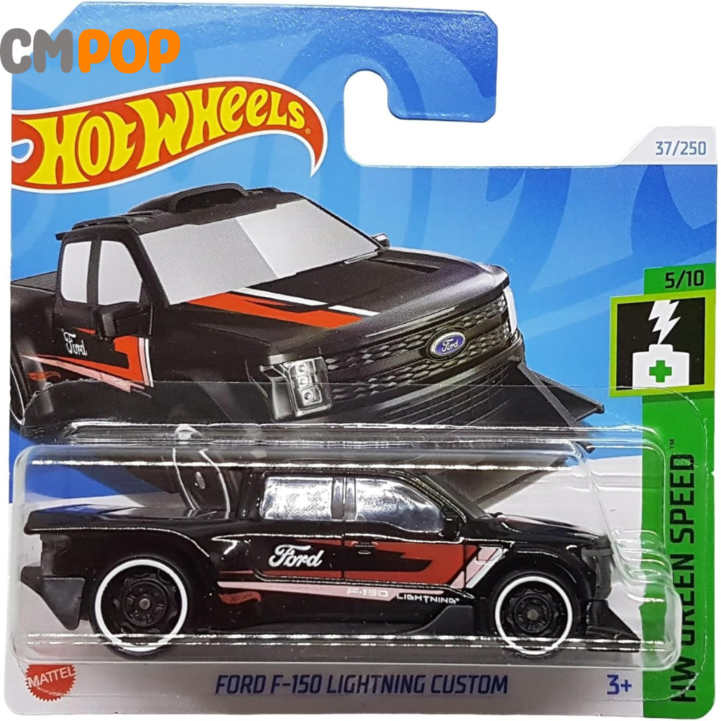 Hot Wheels - HW Green Speed - Ford F-150 Lightning Custom (37/250) - (Half Card) Toy