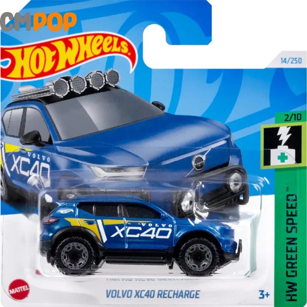 Hot Wheels - HW Green Speed - Volvo XC40 Recharghe (14/250) - (Half Card) Toys & Games