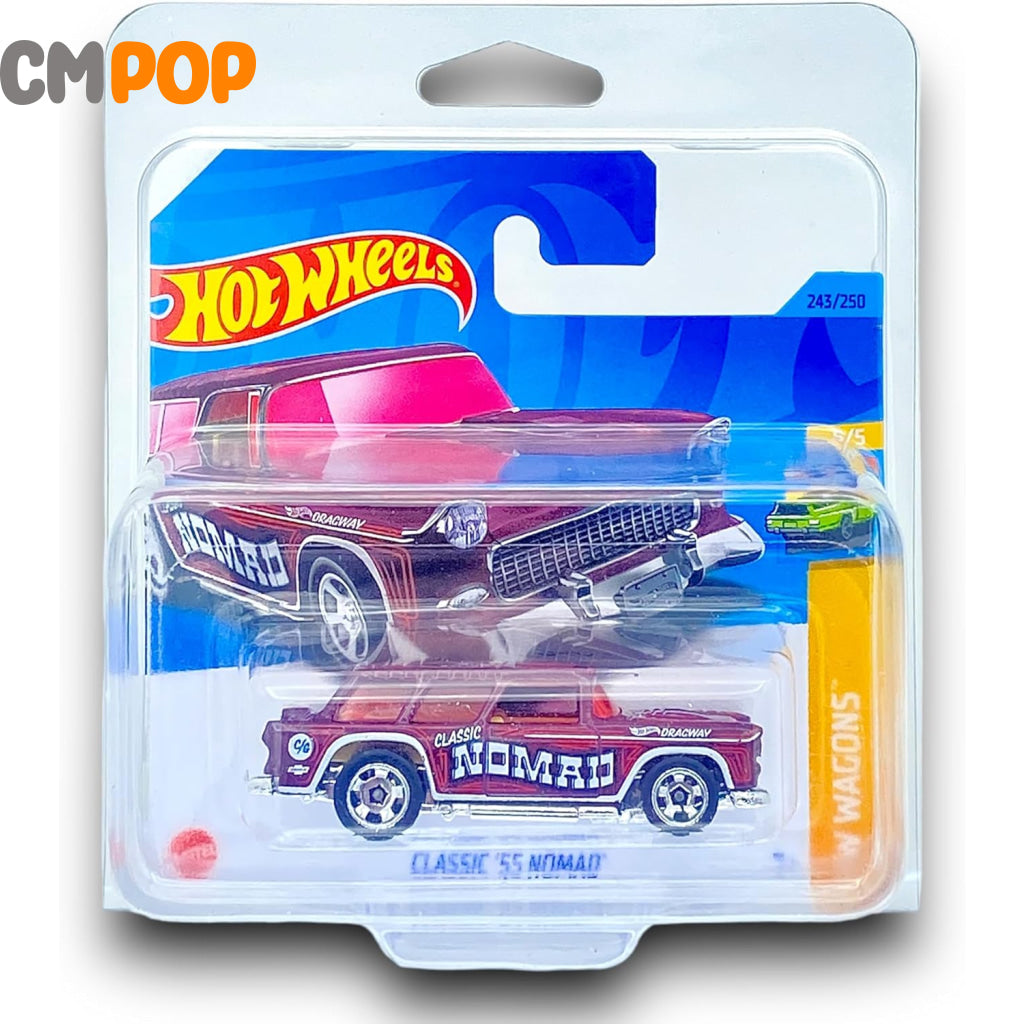 Hot Wheels - HW Wagons - Classic 55 Nomad (243/250) - (Half Card) Toys & Games