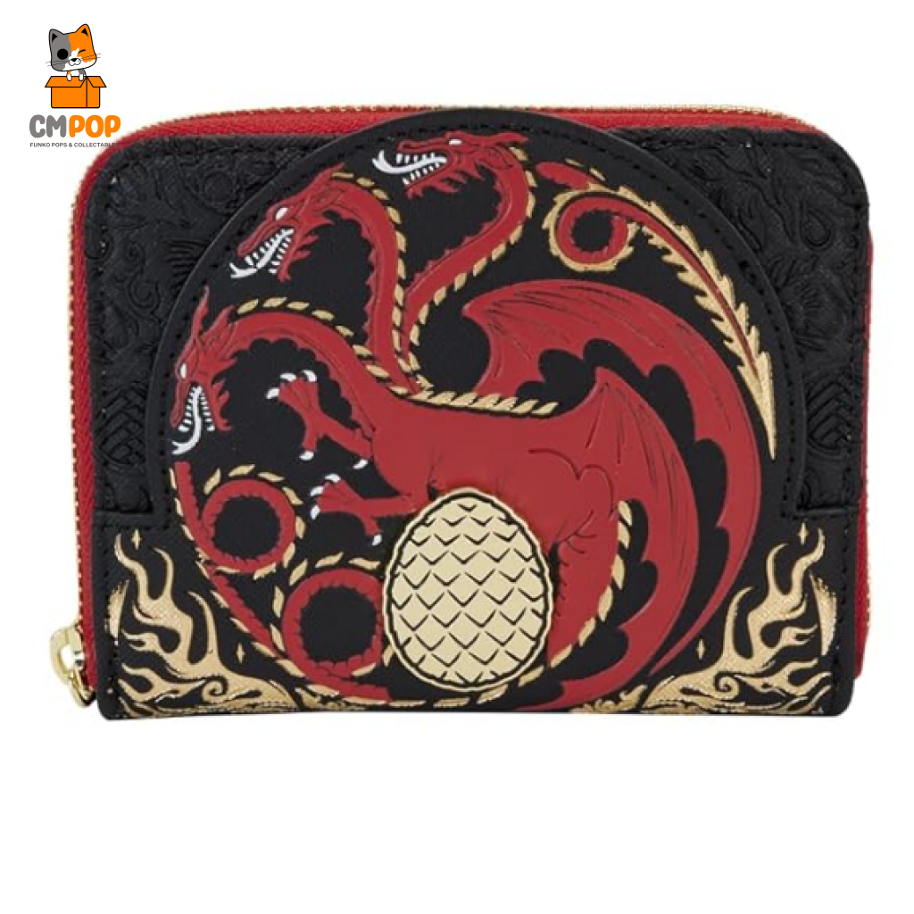 House Of The Dragon Targaryen Sigil Wallet - Loungefly