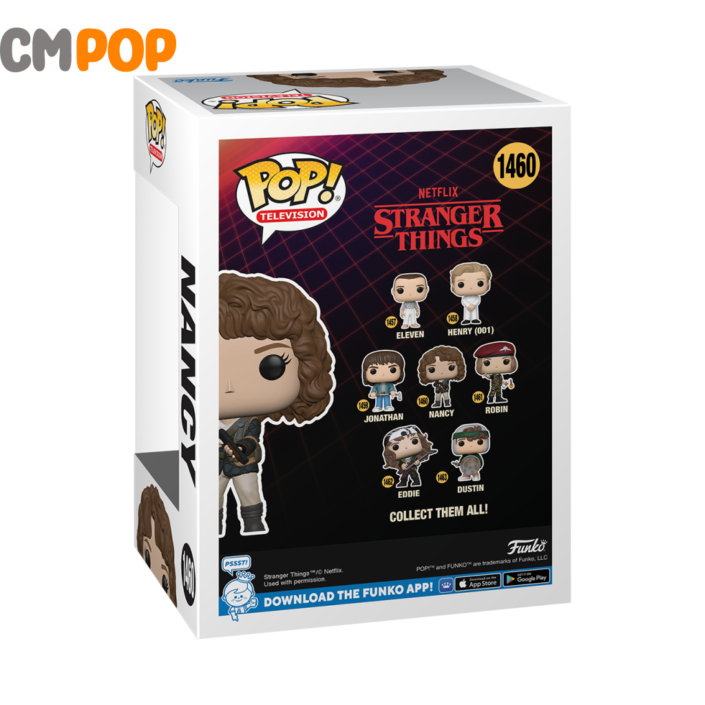 Hunter Nancy W/Shotgun - #1460 Funko Pop! Stranger Things Pop