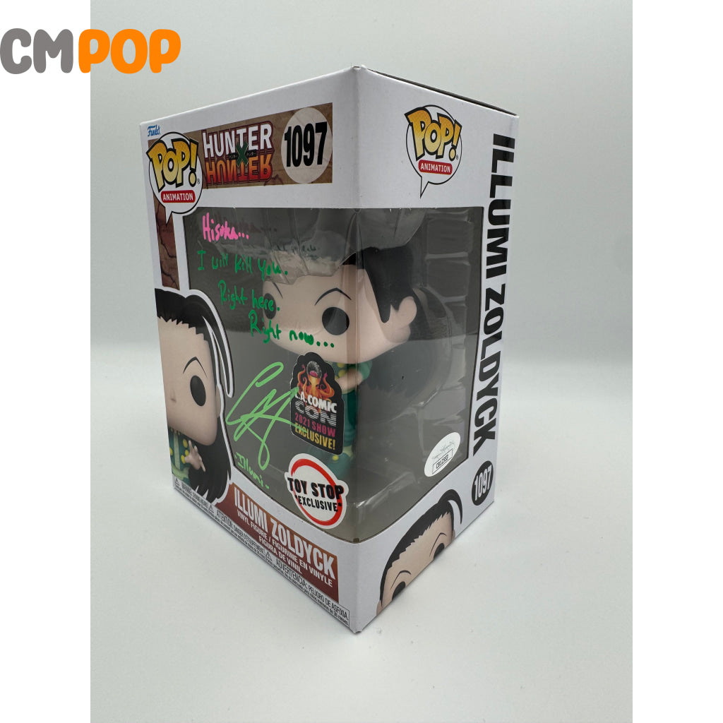 Illumi Zoldyck - #1097 Funko Pop! Animation Hunter X La Comic Con Exclusive Toy Stop Exclusive-