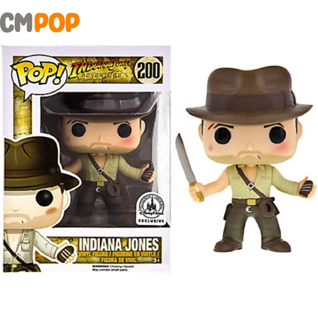 Indiana Jones - #200- Funko Pop! Disney Parks Exclusive Pop
