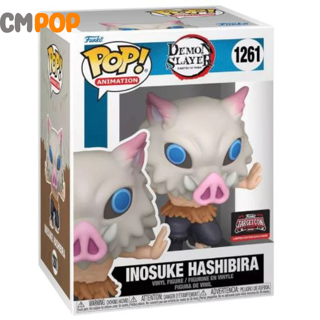 Inosuke Hashibira - #1261 Funko Pop! Demon Slayer Targetcon Exclusive Pop
