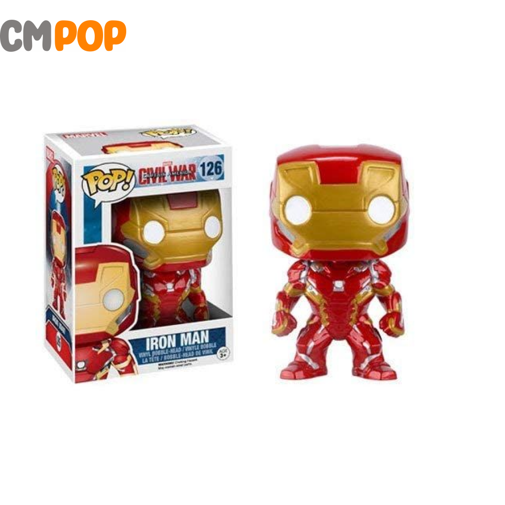 Iron Man - #126 Funko Pop! Marvel Civil War Pop