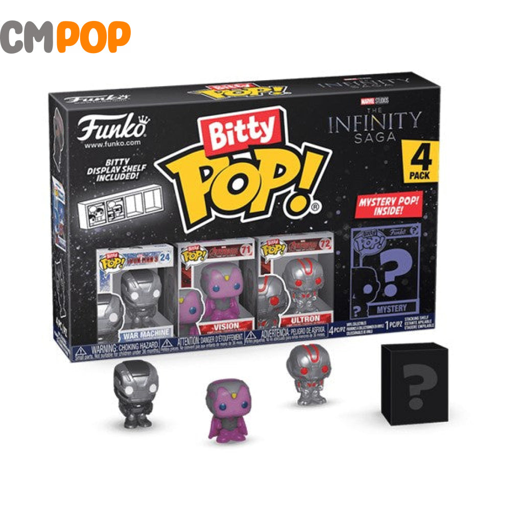 Iron Man Bitty Pop! - Funko Marvel 4Pk Pop