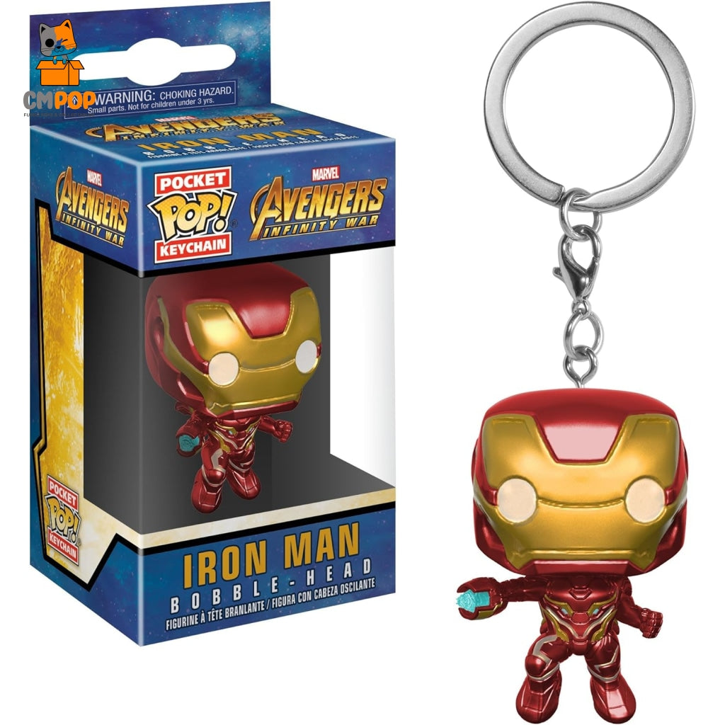Iron Man - Pocket Funko Pop! Keychain Marvel Misc