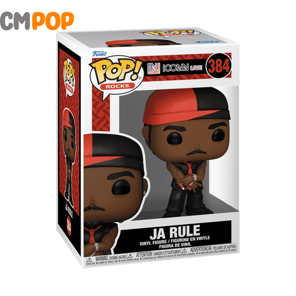 Ja Rule - #384 Funko Pop! Rocks Iconn Live Pop