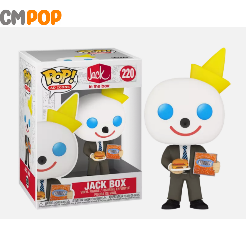 Jack Box - #220 Funko Pop! In The Ad Icons Pop
