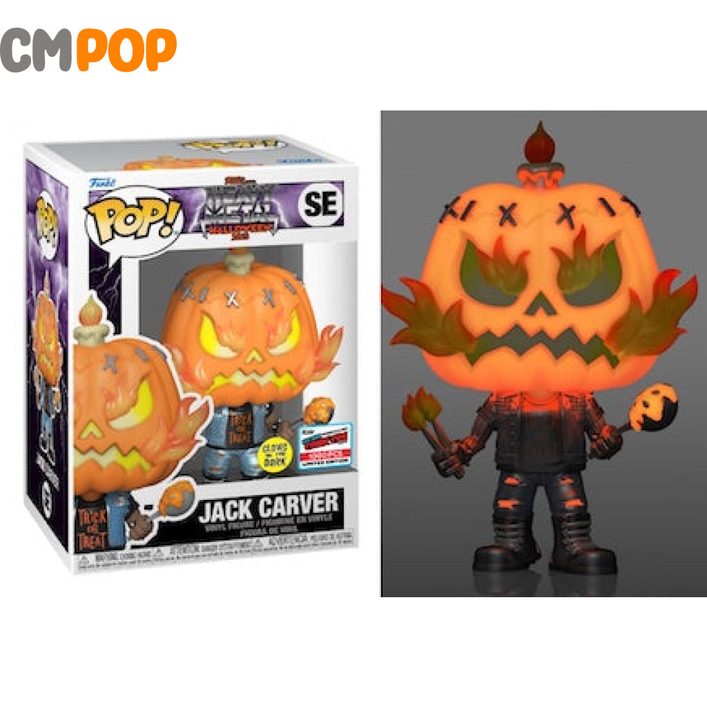 Jack Carver Gitd - #Se Funko Pop! Nycc 2023 Stickered Convention Exclusive Limited 1000 Pieces Heavy
