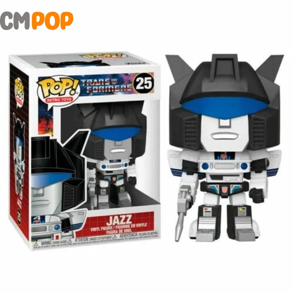 Jazz - #25 - Funko Pop! -Retro Toys - Transformers Funko Pop