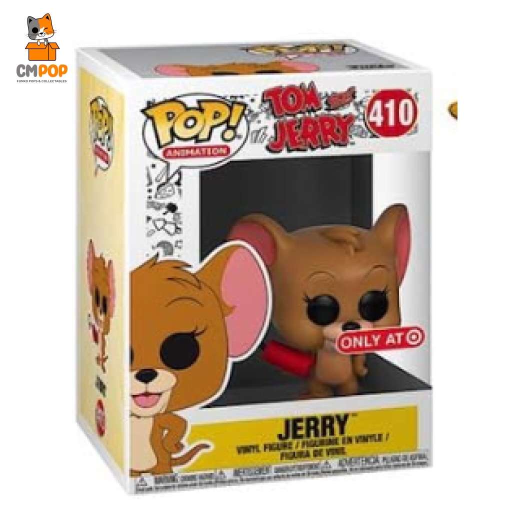 Jerry -Tom And - #410 Funko Pop! Animation Exclusive Pop
