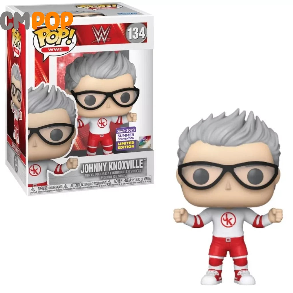 Johnny Knoxville - #134 - Funko Pop! - WWE - 2023 Summer Convention Exclusive Funko Pop