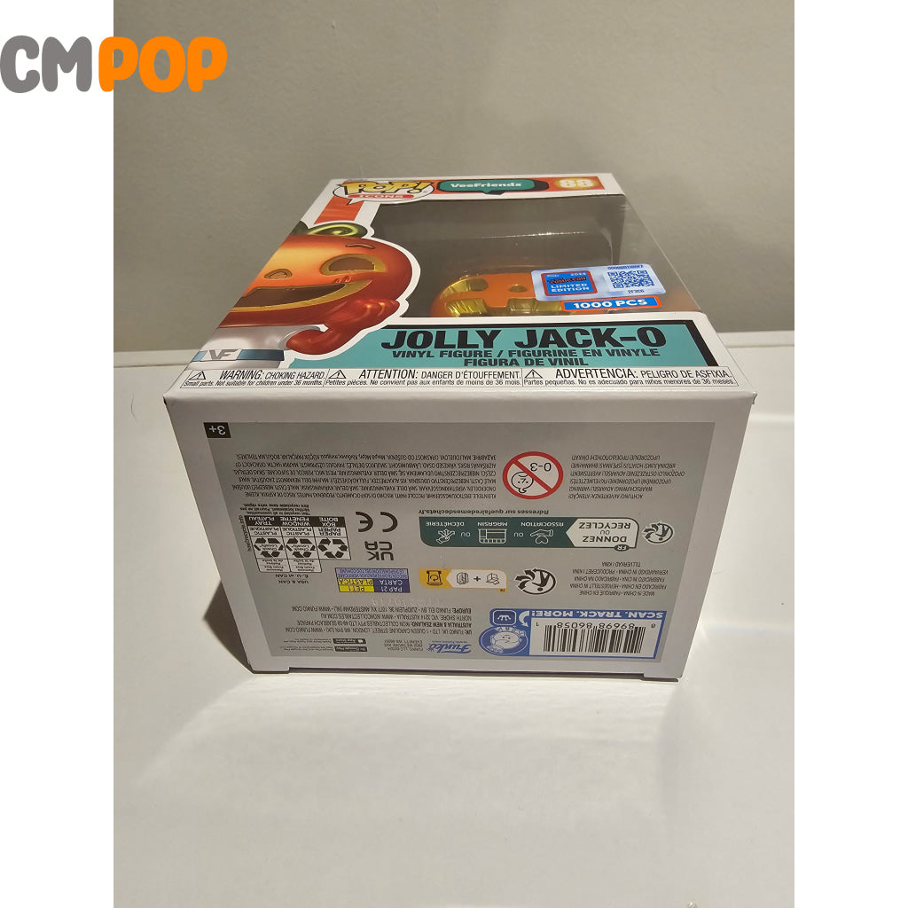 Jolly Jack-O - Veefriends Funko Pop Le 1000 Nycc 2024 Stickered Convention Exclusive