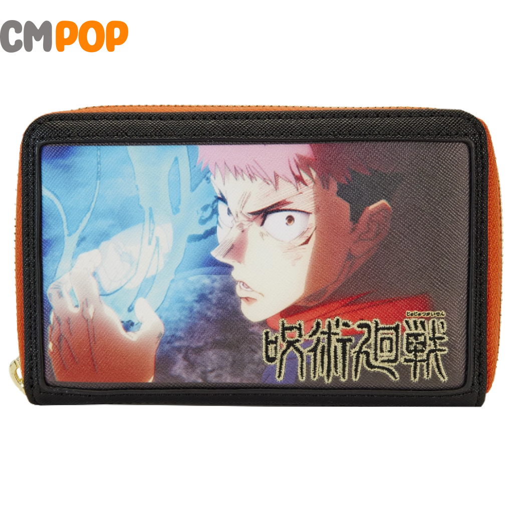 Jujutsu Kaisen Yuji Itadori Cosplay Zip -Loungefly Wallet Loungefly
