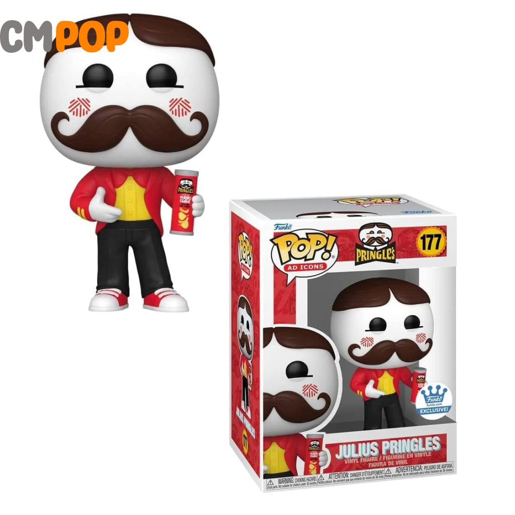 Julius Pringle - #177 Funko Pop! Pringles Ad Icons Limited Edition 10 000 Piece Pop