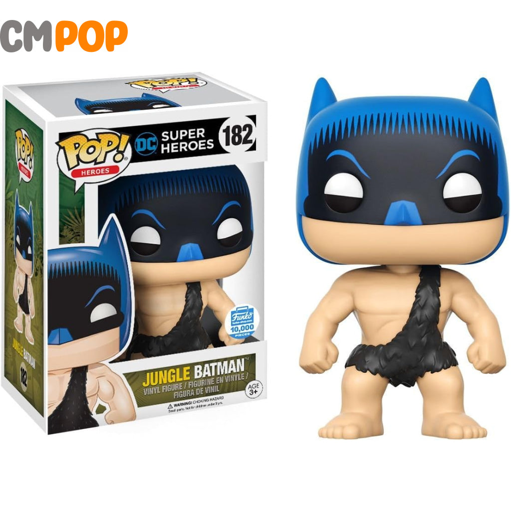 Jungle Batman - #182 Funko Pop! Heroes Dc Super 10 000 Pieces
