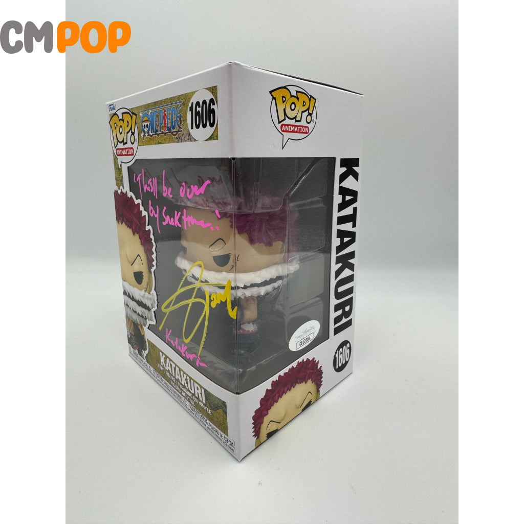 Katakuri #1606 - Funko Pop! One Piece Signed By Jonah Scott Certified Pop