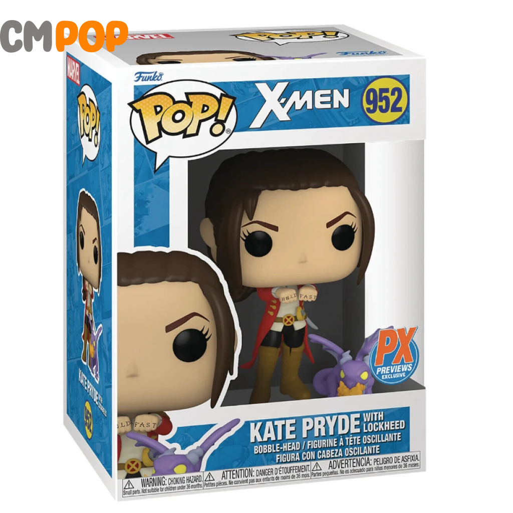 Kate Pryde With Lockheed - #952 Funko Pop! X-Men Px Exclusive Pop