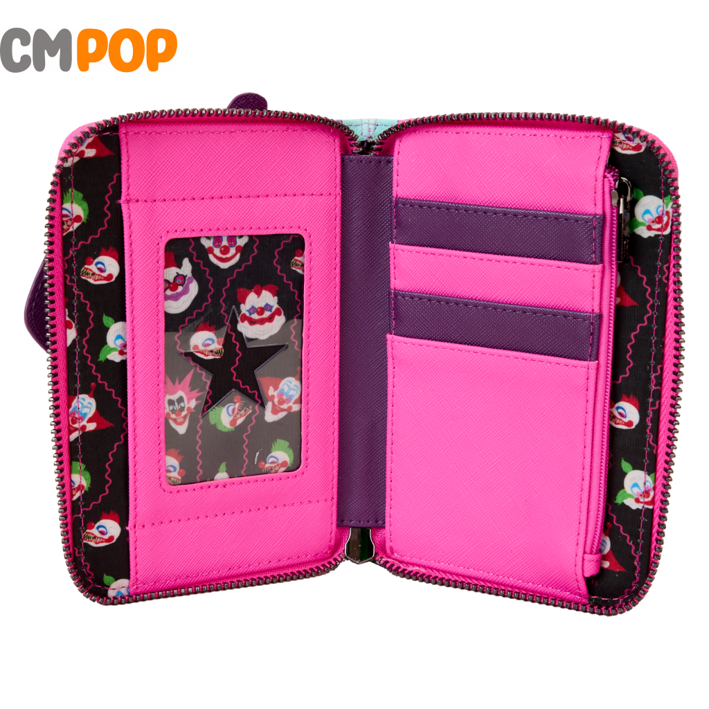 Killer Klowns Jumbo Cosplay Zip Around Wallet - Loungefly