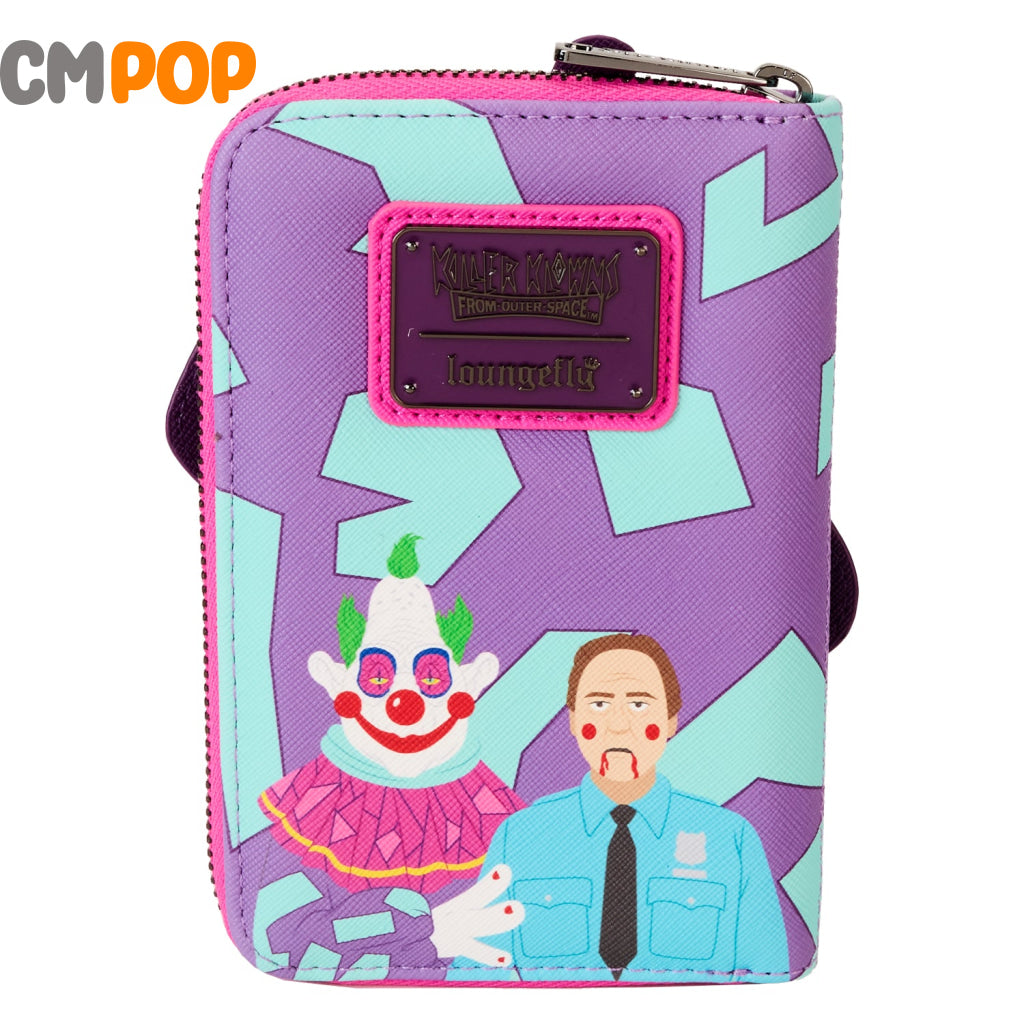 Killer Klowns Jumbo Cosplay Zip Around Wallet - Loungefly